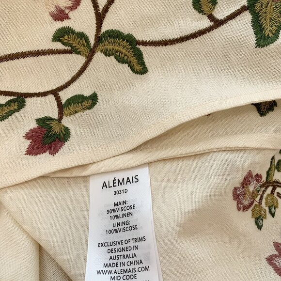 ALEMAIS  Maxi Dress - Ivory - Picture 14 of 15